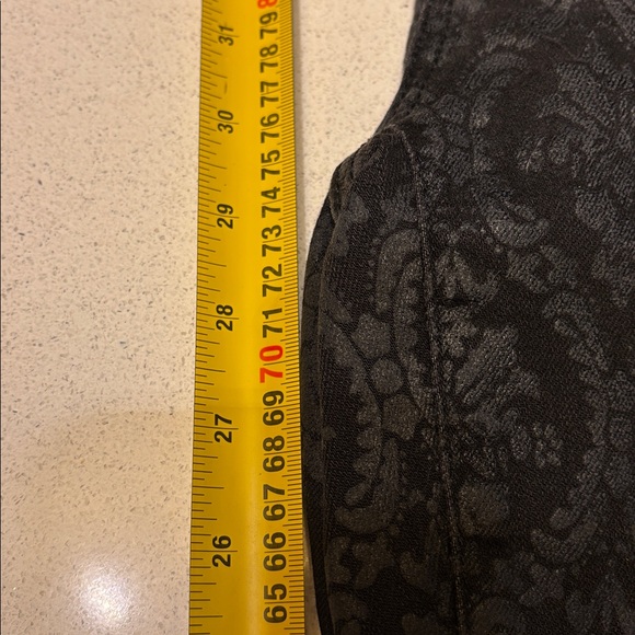 Current/Elliott The Ankle Skinny Black Brocade 26 - Picture 16 of 16